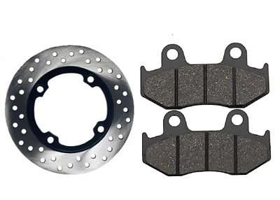 DISCO PER HONDA SH/125 DAL 2001 AL 2008 FRENO ANTERIORE+ PASTIGLIE PER SCOOTER - Immagine 1 di 4