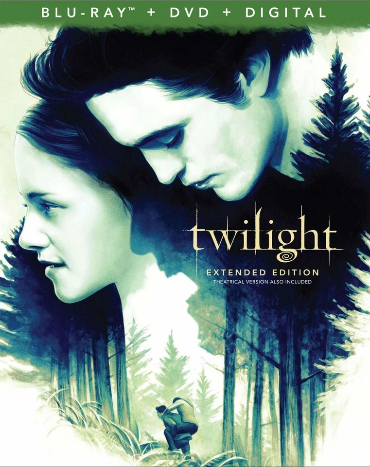 The Twilight Saga: Twilight Extended Edition (Blu-ray+DVD, 2020, 3-DiscSet)  - Image 1 of 1