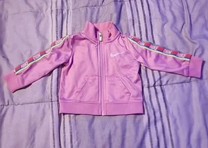Nike Baby Girl Jogging Jacket Pink, Some Neon ~ 6  Months - Picture 1 of 9