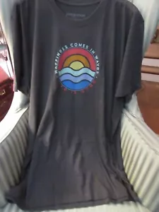 NWTS! LIFE IS GOOD MENS S/S CRUSHER TEE...."HAPPINESS COMES IN WAVES"..,.(XL) - Picture 1 of 3
