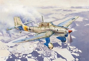 Trumpeter 02422 Junkers Ju-87B-2/U4 Stuka 1:24 Modellbausatz Neu - Bild 1 von 2