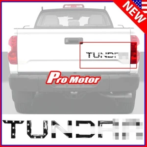 USA Flag Raised Tailgate Trunk 3D Letters Insert Emblem For TUNDR 2014-2021 - Picture 1 of 1