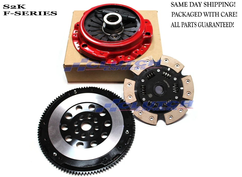 STAGE 3 PERFORMANCE CLUTCH KIT + ULTRA LIGHT FLYWHEEL FOR HONDA S2000 2000-2009* Foto 1 de 1