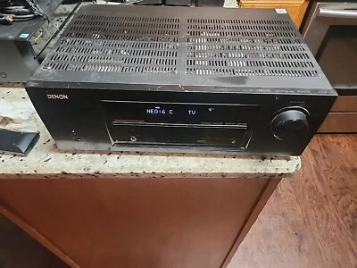 Denon AVR-1513 5.1 HDMI Home Theater Surround Sound Receiver Stereo - No Remote  - Image 1 of 4