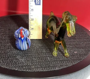 Vintage Farm figurines Glass - Picture 1 of 6