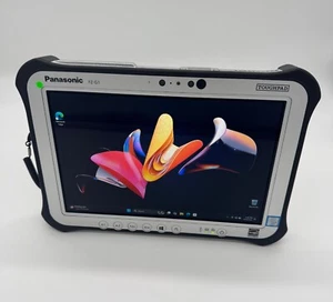 ⭐Panasonic TOUGHPAD FZ-G1 ❤MK5 i5-7300u 8Gb, 256GB,Scanner,LowHours, LTE, Win11⭐ - Picture 1 of 7