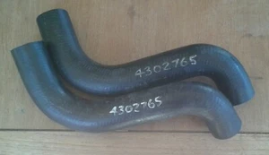 Fiat 124 sport CC - CS 1800 upper radiator hose (2 hose system) - Picture 1 of 1