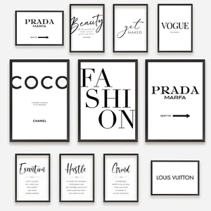 Designer Fashion Quotes Home Gift Wall Fun Art Poster Print Picture A3A4 - Picture 1 of 15