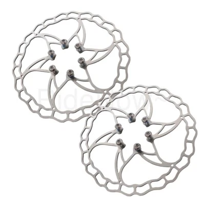 Rotor de bicicleta ligero Ashima Ai2 160 mm acero inoxidable 73 g 2 piezas Foto 1 de 4