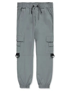 Reset Boys' Tech Cargo Joggers Color: silver Size: 4 - Picture 1 of 1