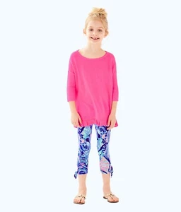 Lilly Pulitzer NWT Girls Tierneigh Sweater Pink Sunset $58 Size M,XL - Picture 1 of 12