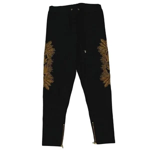 Akoo mens 100%authenitc Sweat Pants Joggers Black size Large New Rare 1 Of 1 - Picture 1 of 5