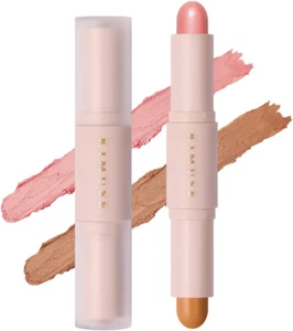 Dual Cream Contour Stick, 2 in 1Contouring and Blush Stick, Long Lasting & Smoot - Picture 1 of 12