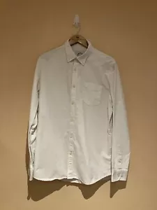 Brutus Mens Plain White Long Sleeved Shirt Size XXL - Picture 1 of 6