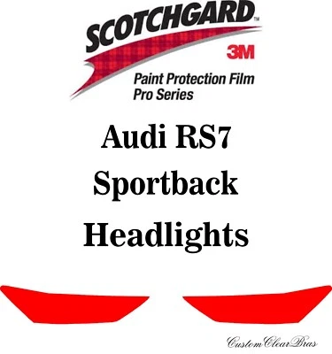 Filme de proteção de pintura 3M Scotchgard Pro Series 2021 2022 Audi RS7 Sportback - Imagem 1 de 3