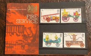 1974 Fire Prevention Presentation Pack #60 - Great Britain #716-719 MNH - Picture 1 of 2