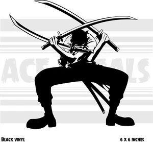 One Piece - Zoro - Anime - Vinyl decal sticker - Picture 1 of 3