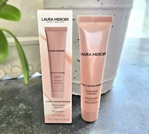 2 Tubes Laura Mercier ILLUMINATING Pure Canvas Primer .8 oz. Silicone Free NIB! - Picture 1 of 4