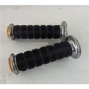 Handlebar Grips L R Vintage Classic Mini Bike For Honda c50 c65 c70 c100 c102 2p - Picture 1 of 4