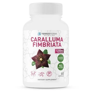 Caralluma Fimbriata 1200 mg - Suplemento de pérdida de peso puro, fuerza máxima - 30 días - Imagen 1 de 8