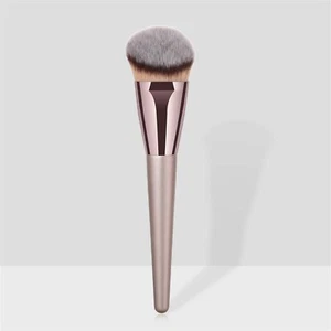 Pennello trucco angolare pennello fondotinta premium sintetico bronzer pennello cosmetico - Foto 1 di 10