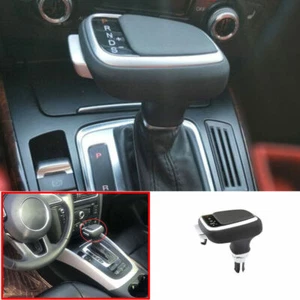For Audi A4 A5 A7 Q5 S6 2009-16 ABS Black Gear Shift Knob Shifter Lever Trim 1P - Picture 1 of 8
