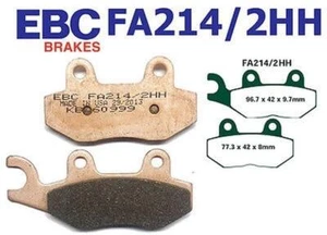 Pastiglie Freno EBC Fa214/2hh per Triumph Speed Triple Daytona Sprint - Foto 1 di 2