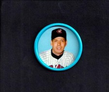 1963 SALADA-JUNKET COINS--#46 JOHN ROMANO--INDIANS