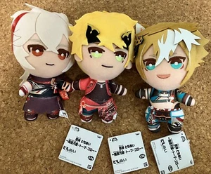 Juego de juguetes de peluche BANDAI Tomonui Genshin Kazuha Thoma Gorou premio 15 cm Japón - Imagen 1 de 2