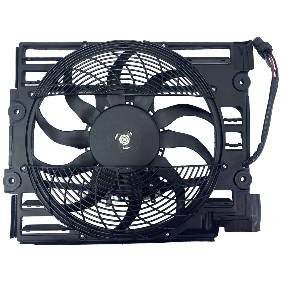 Conjunto de ventilador de refrigeración del motor para BMW 740i 740iL 750iL 1996-1998 64548380774 Foto 1 de 4