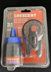 NEW Crescent Lufkin 1.5oz Blue Chalk and Reel 50' Length 3:1 Gear Ratio - Picture 1 of 3