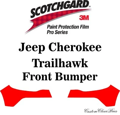 Защита краской 3M Scotchgard Pro Series 2020 2021 2022 Jeep Cherokee Trailhawk - Изображение 1 из 3