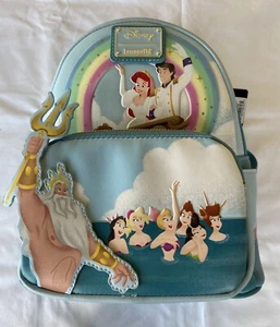 Loungefly Disney The Little Mermaid Ariel & Prince Eric Wedding Mini Backpack - Picture 1 of 7