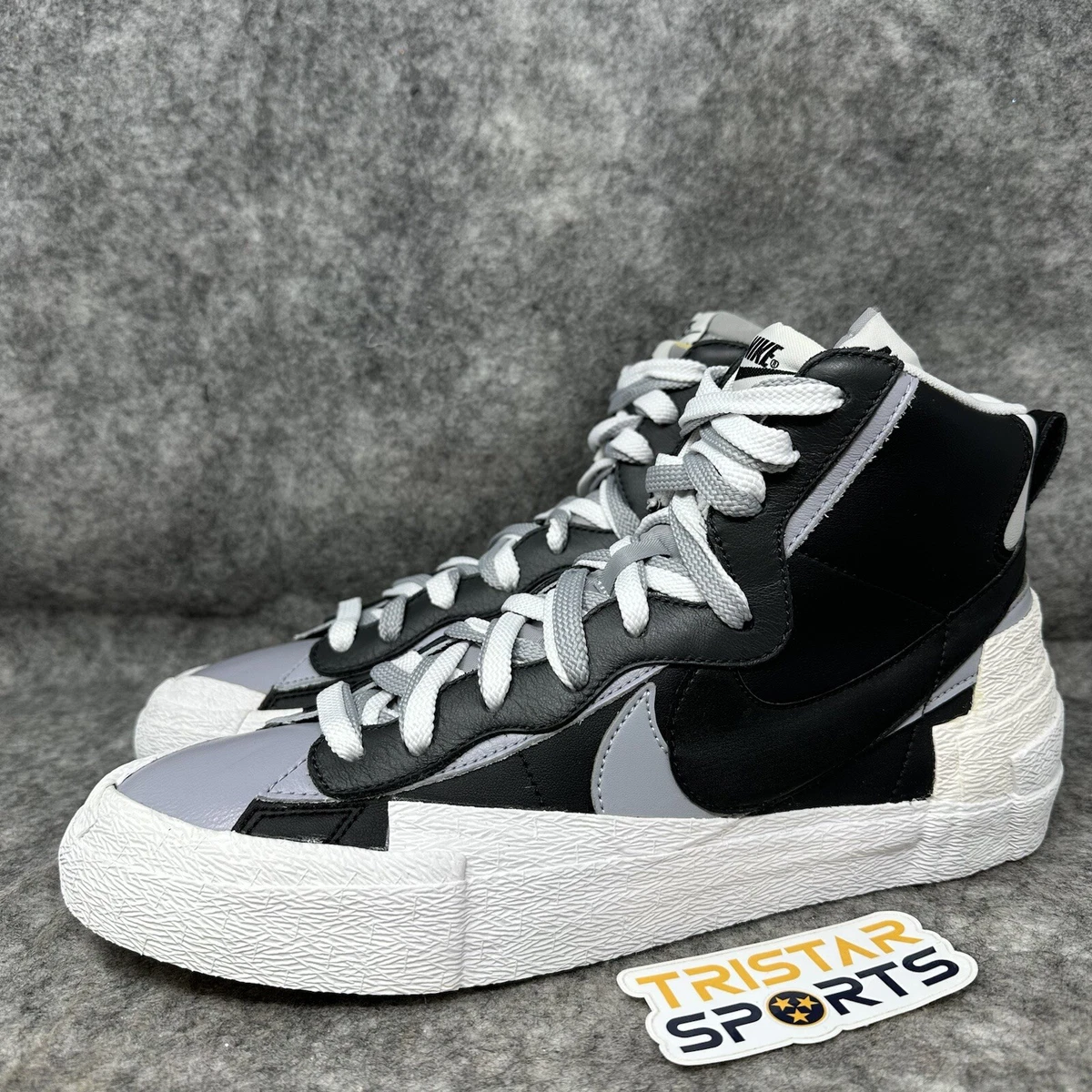 Nike sacai x Blazer Mid Black Grey for Sale | Authenticity