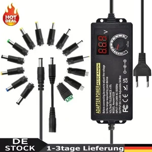 Trasformatore 3A Alimentatore Regolabile Adattatore 3V-24V LED Spina Alimentatore Regolabile NUOVO - Foto 1 di 8