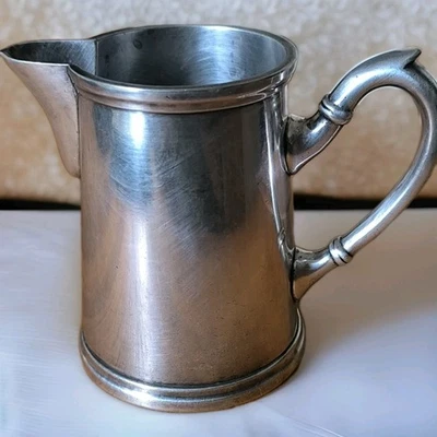 Superbe Pot à Lait  Crémier Métal Argenté Orfèvre Morlot - Vintage & Chic ! - Photo 1/4