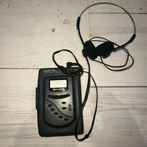 Reproductor de casete estéreo AM/FM digital portátil vintage Lenoxx Sound 935 funciona - Imagen 1 de 8