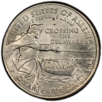 2021 Washington Crossing The Delaware date has a major error. PCGS Not Gradeable - Image 1 of 4