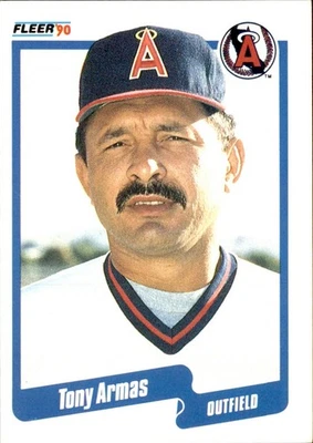 1990 Fleer - Tony Armas #126  - Image 1 of 2