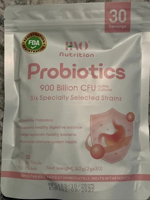 HVO Probiotics 30 Servings, Supports Healthy Digestive Balance Expires Jan 2027 - Image 1 of 4