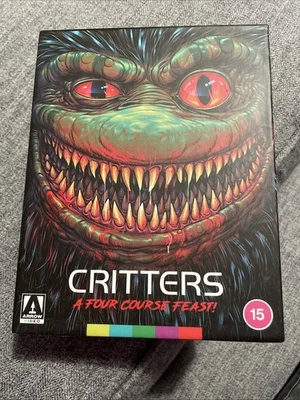CRITTERS: A FOUR COURSE FEAST!- Blu-ray Box Set- Limited edition boxset Freepost - Image 1 of 2