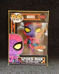 Funko Pop! Marvel Spider-Man #652 Blacklight Target Exclusive Vaults/Retired - Bild 1 von 6
