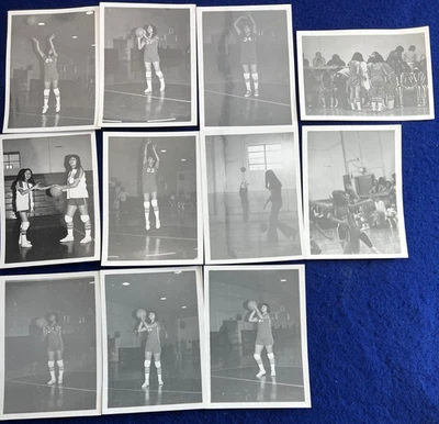1974 Women's Native American Basketball Team Photo Lot Oklahoma Indian School - Image 1 of 4