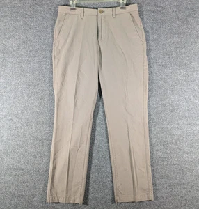 Banana Republic Kentfield Herrenhose 32 x 30 schmale Passform gerade beige gestreift neu mit Etikett - Bild 1 von 16