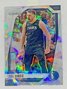 Luka Doncic 2024-25 Panini Prizm Silver Cracked Ice # 89 - Picture 1 of 2
