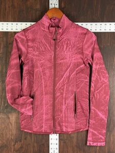 Lululemon Ebb to Street Define Jacket Wash Stone Chianti Red Pink Active Women 8 - Picture 1 of 5