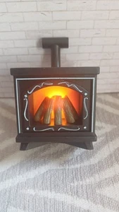 12th Scale Battery log Effect flame fire - Picture 1 of 2