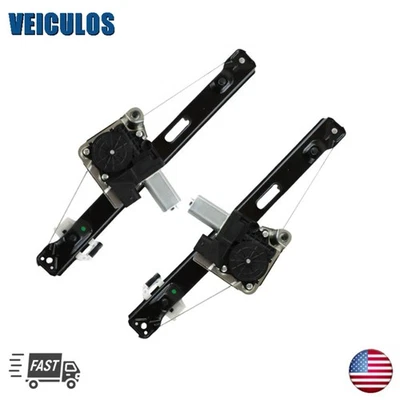 Par de reguladores de ventana trasera con motor para BMW E90 E91 325i 328i 328xi 335i 335d M3 Foto 1 de 4