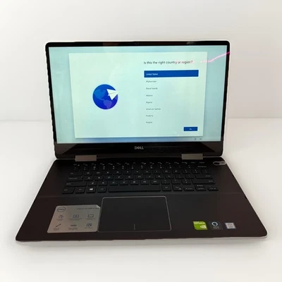 Dell Inspiron 7586 2-in-1 i7-8565U 4K Touch 16GB 512GB SSD NVIDIA Laptop - Image 1 of 4