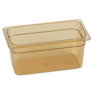 Carlisle 3086213 5.7 qt. StorPlus High Heat Plastic Food Pan - Amber New - Picture 1 of 4